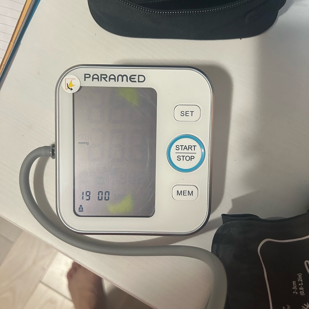 Blood pressure cuff.